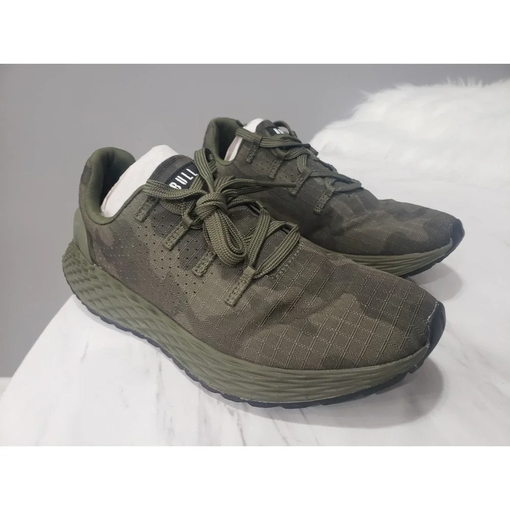 NEW NO BULL WOMENS SIZE 7.5 / MENS 6 CAMO CANVAS TRAINER SNEAKERS SHOES